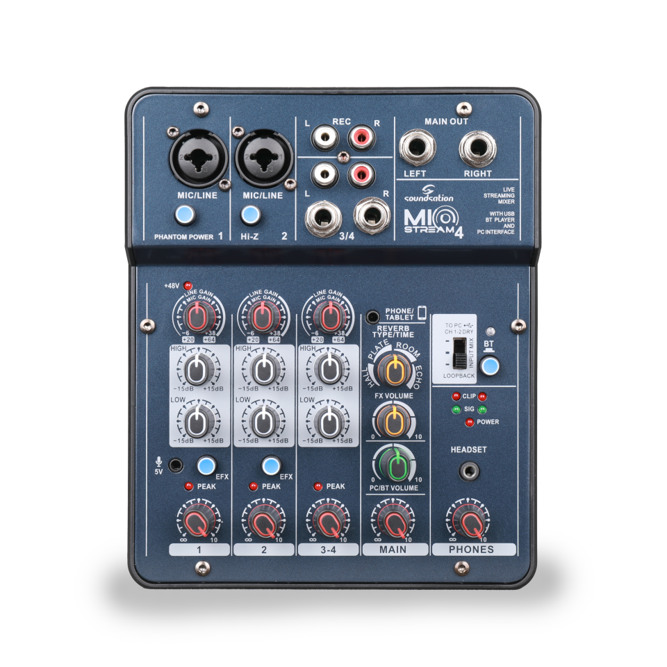 MIXER SOUNDSATION MIO STREAM M 4