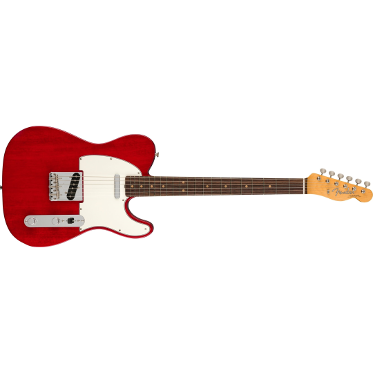  FENDER TELECASTER 63 AV II RW RED TRANS