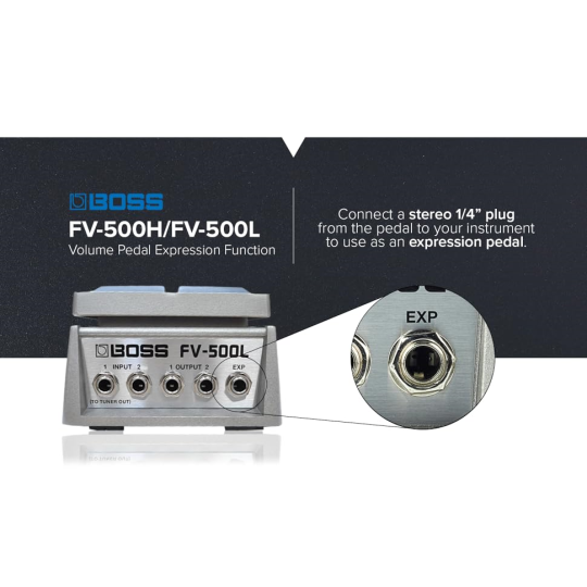 PEDAL VOLUME BOSS FV 500 L/H