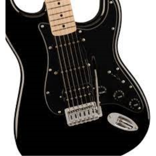  SQUIER STRAT SONIC HSS BPG BLK