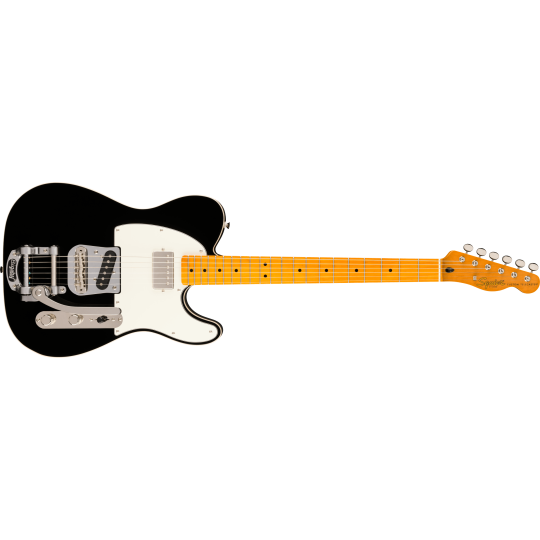  SQUIER TELECASTER FSR CV SCT BIGS SH MN PPG BLK 