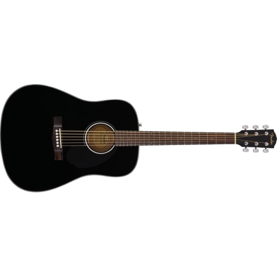 FENDER CD 60S DREAD BLACK WN