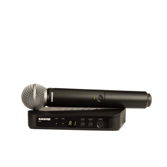 RADIOMICROFONO SHURE BLX 24 E SM 58