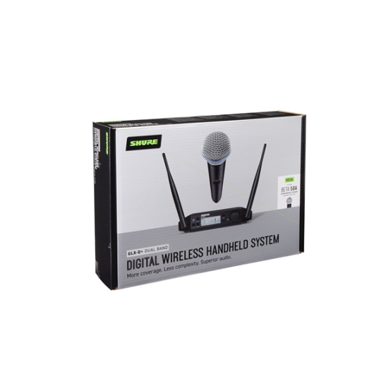 RADIOMICROFONO SHURE GLXD 24 BETA 58