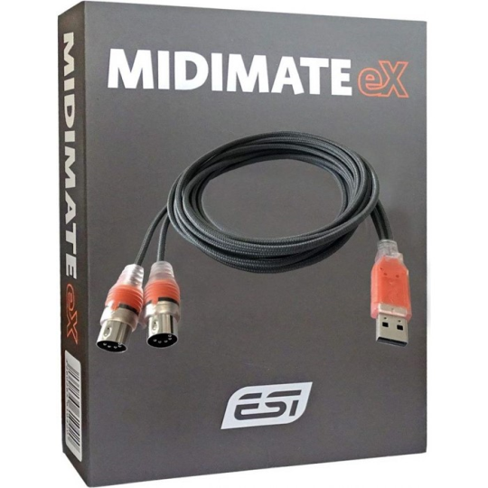 INTERFACCIA MIDI USB MIDIMATE EX ESI 