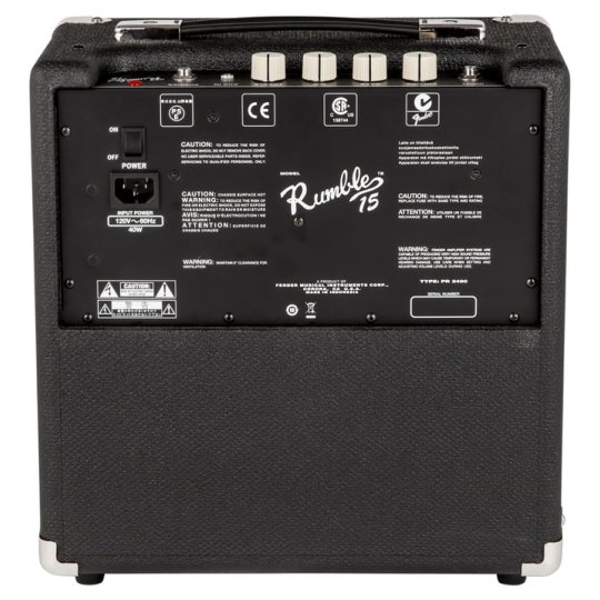 AMPLIFICATORE FENDER RUMBLE 15 V3230V
