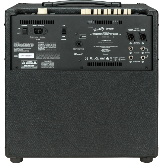 AMOLIFICATORE FENDER RUMBLE STUDIO 40