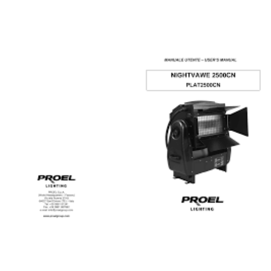 FARO ARCHITETTURALE PROEL PLATT 2500