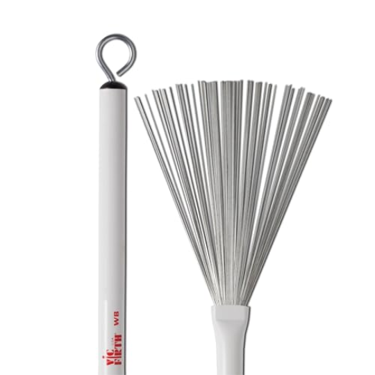 SPAZZOLE VIC FIRTH WIRE JAZZ WB METALLO