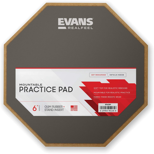 PAD ALLENATORE EVANS REAL FEEL 6"