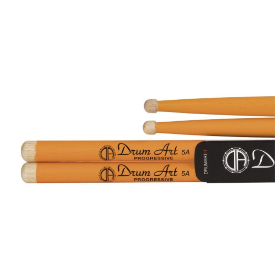BACCHETTE DRUM ART 5A PROGRESSIVE ARANCIO