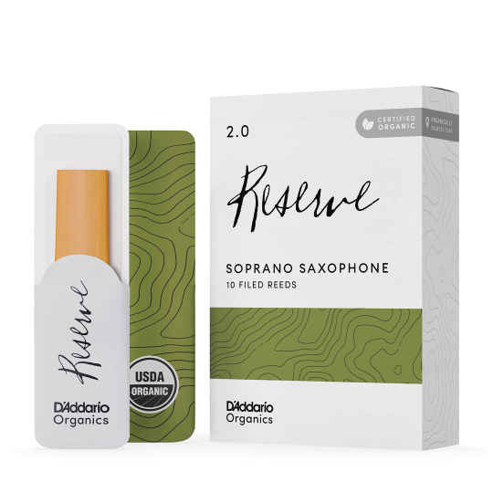 ANCE SAX SOPRANO ORGANIC RESERVE 2.0 BOX 10 PZ.