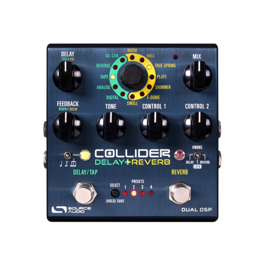EFFETTO COLLIDER SA 263 DELEY REVERB    