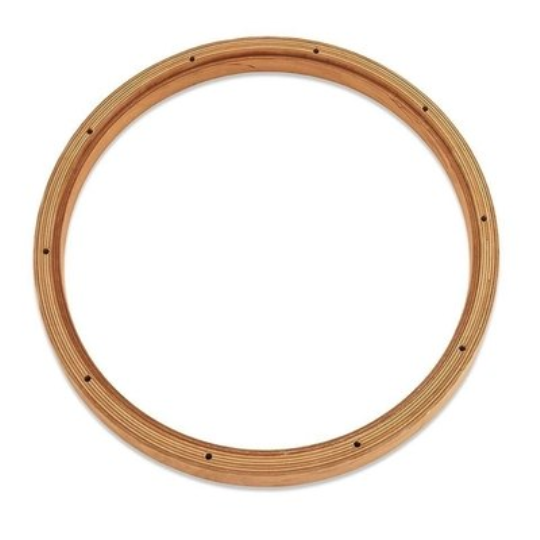 CERCHIO LEGNO PER RULLANTE PDP 14" 10 FORI  RISONANTE