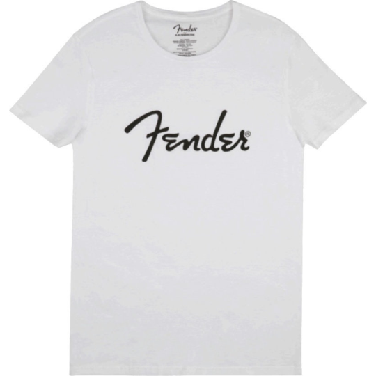 T-SHIRT FENDER SPAGHETTI WHT SIZE L
