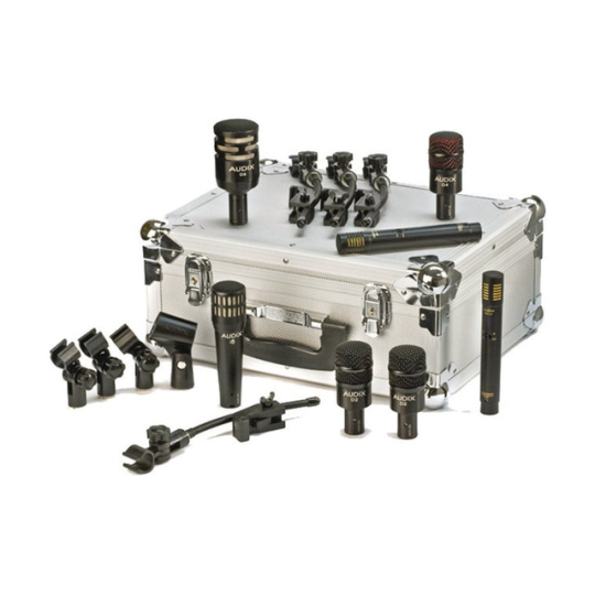 KIT DI MICROFONI BATTERIA AUDIX DP 7