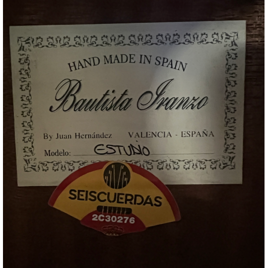 BAUTISTA IRANZO ESTUDIO 