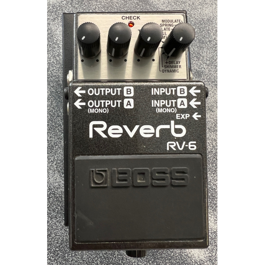 EFFETTO BOSS RV 5 REVERB