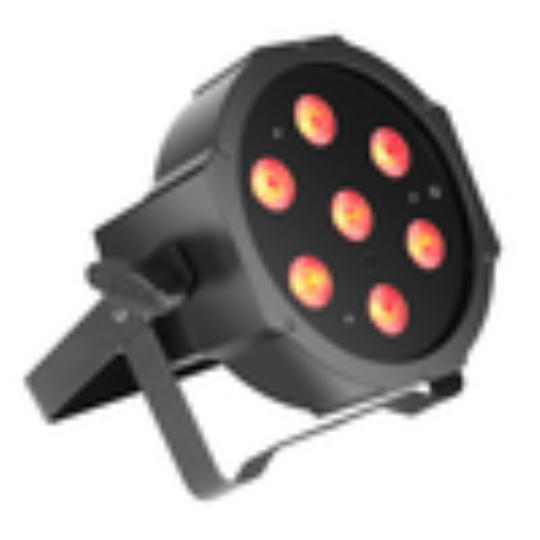 FARO LED CAMEO FLAT PAR CAN TRI 3W 7x3