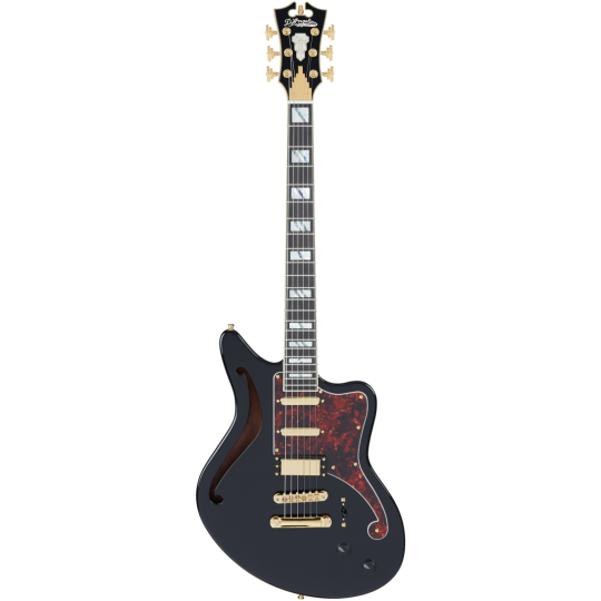 D'ANGELICO DELUXE BEDFORD SH BLACK 