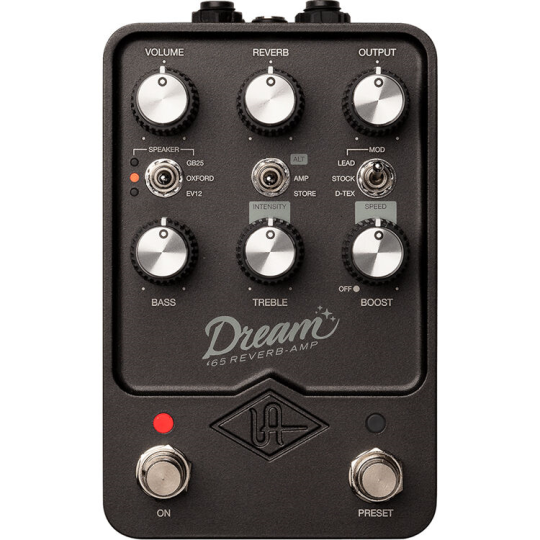 EFFETTO UNIVERSAL AUDIO DREAM 65 REVERB 