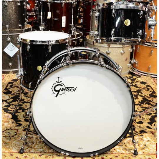 BATTERIA GRETSCH BROADKASTER BLACK NITRON 24 13 16