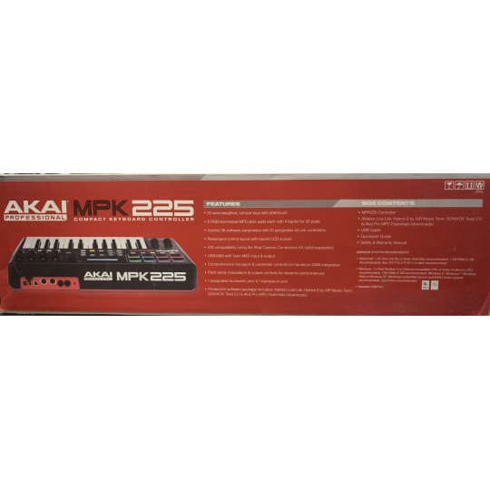 MASTER KEYBOARD AKAI MPK 225
