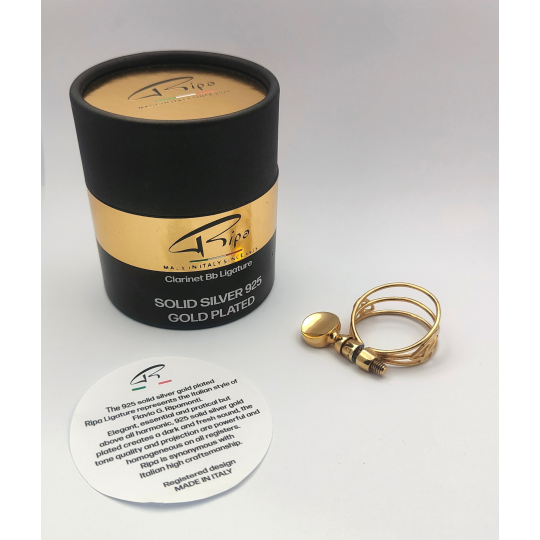 LEGATURA CLARINETTO RIPA LRS 5100 ORO