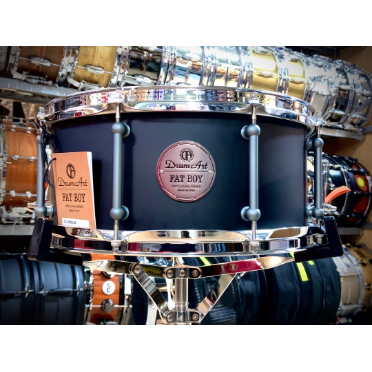 RULLANTE DRUM ART FAT BOY 14X6,5 FLAT BLACK