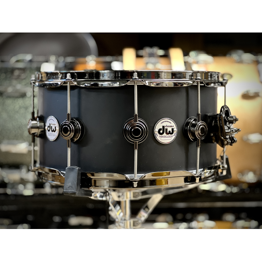 RULLANTE DW COLLECTOR 14x7 MAPLE MAHOGANY SATIN BLACK