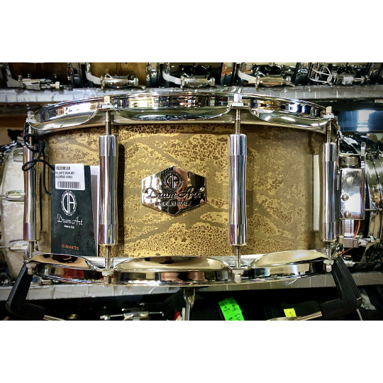 RULLANTE DRUM ART ALLUMINIO 14X6,5 - Finitura Bronzo Anticato