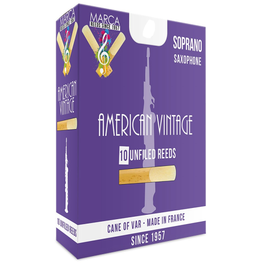 ANCE MARCA SAX SOPRANO 2,5 AMERICAN VINTAGE BOX 5 PZ.