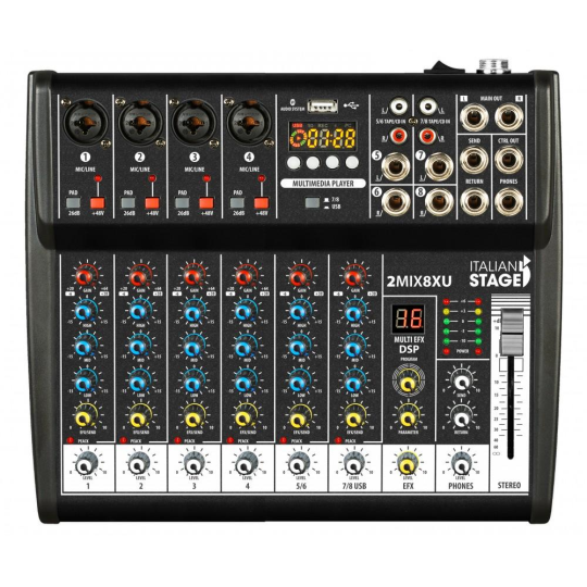 MIXER ITALIAN STAGE 2 MIX 8 PRO