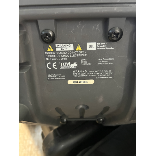 JBL EON POWER 15 prezzo cad.