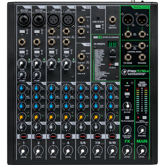 MIXER MACKIE PRO FX 10 V 3 