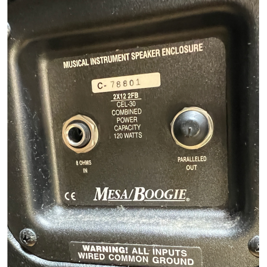 MESA BOOGIE 2 x12 2FB CEL-30