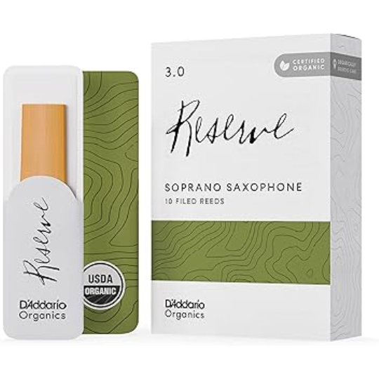 ANCE SAX SOPRANO ORGANIC RESERVE 3.0 BOX 10 PZ.