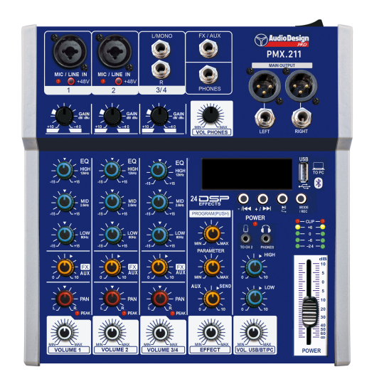 MIXER AUDIO DESIGN PX 2.421