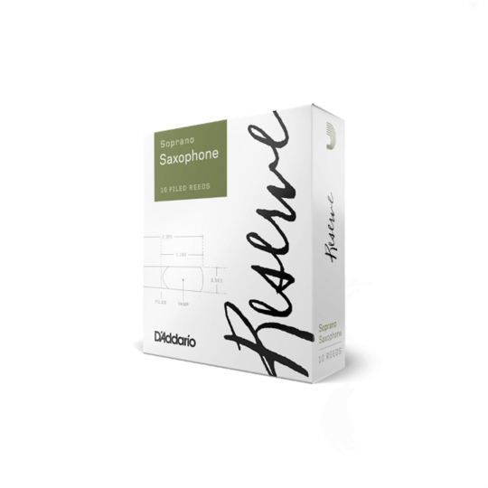 ANCE SAX SOPRANO RESERVE N 3.0 BOX 10 PZ.