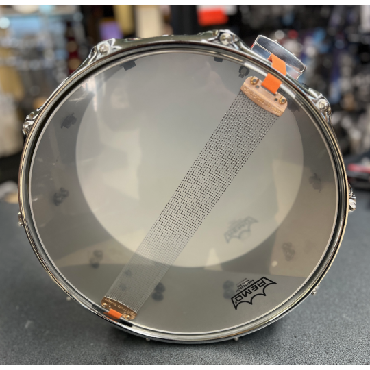 RULLANTE DRUM ART 14x6,5 ALLUMINIO BIANCO
