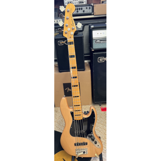 SQUIER 5 corde JAZZ CV 70 NATURAL