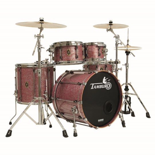 BATTERIA TAMBURO UNIKA 22-10-12-14FT CON RULLANTE