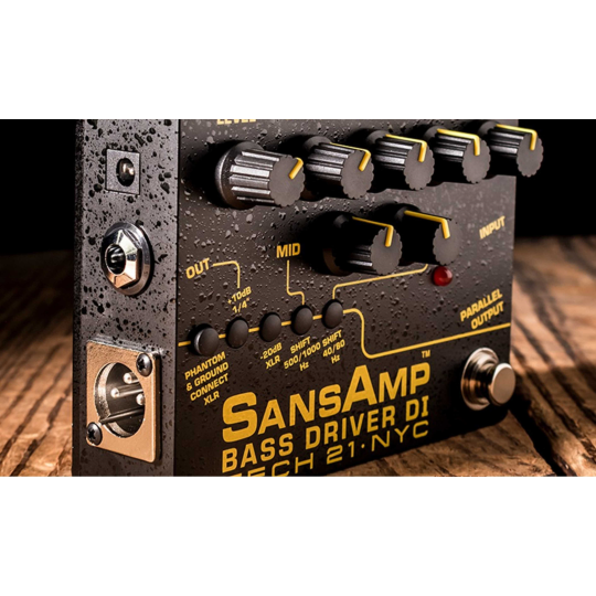 EFFETTO TECH 21 BASS DRIVER V2 PRE AMP