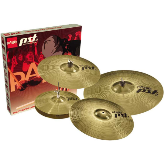 SET PIATTI PAISTE PST-3 UNIVERSAL SET 14 HH - 16 CRASH - 20 RIDE 