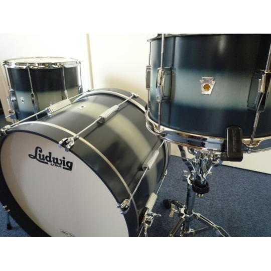 BATTERIA LUDWIG CLUB DATE DOWNBEAT 20X14 12X8 14X14 DUCO