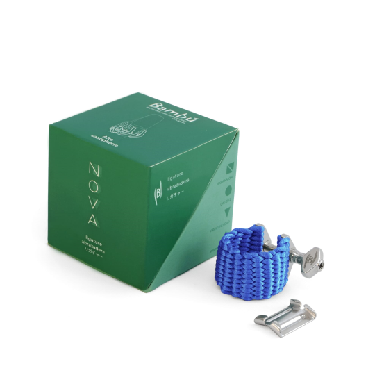 LEGATURA SAX ALTO BAMBU' NOVA NA05 SAPPHIRE BLUE