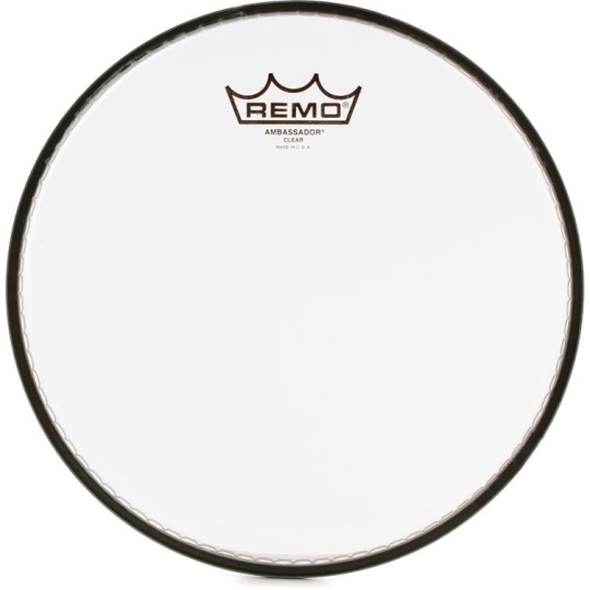 PELLE REMO AMBASSADOR TRASPARENTE 10"