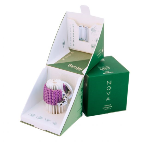 LEGATURA SAX SOPRANO BAMBU' NS 04 AMETHYST PURPLE