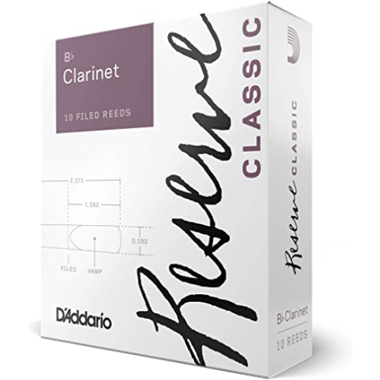 ANCE CLARINO RESERVE CLASSIC N 2.5 BOX 10 PZ.