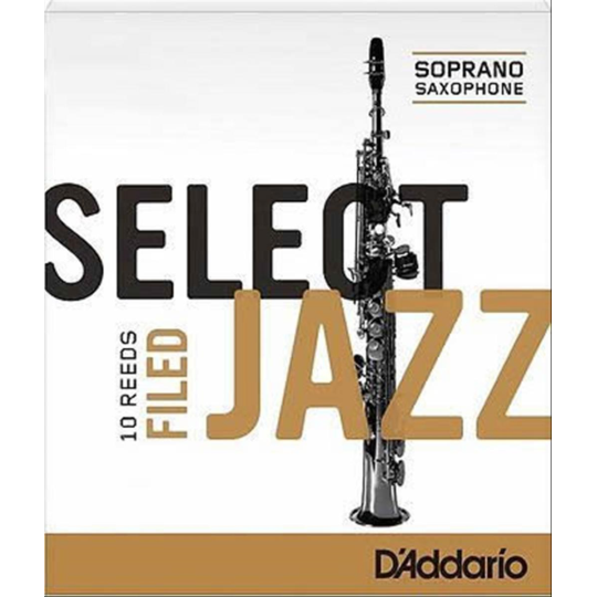 ANCE SAX SOPRANO SELECT JAZZ FILED 2 S BOX 10 PZ.